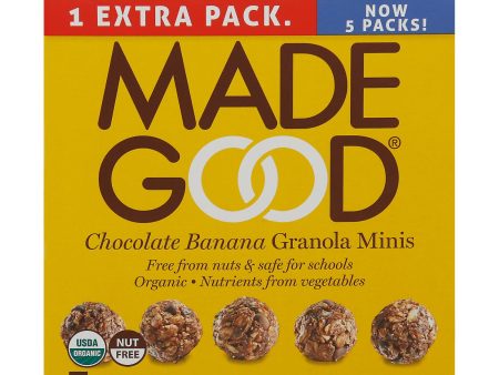 Made Good - Granola Mini Chocolate Ban - Case Of 6-5 .85oz Online Sale