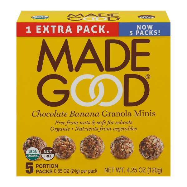 Made Good - Granola Mini Chocolate Ban - Case Of 6-5 .85oz Online Sale