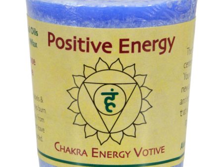 Aloha Bay - Chakra Votive Candle - Positive Energy - Case Of 12 - 2 Oz Cheap