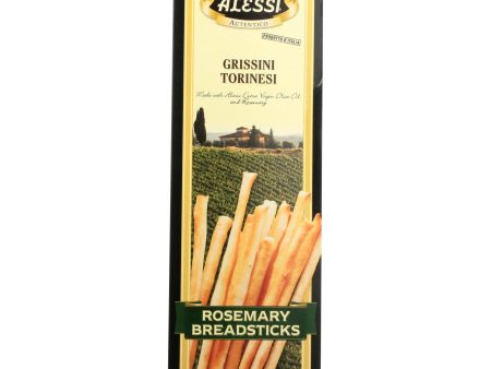 Alessi - Breadsticks Rosemary - Case Of 12 - 3 Oz Supply