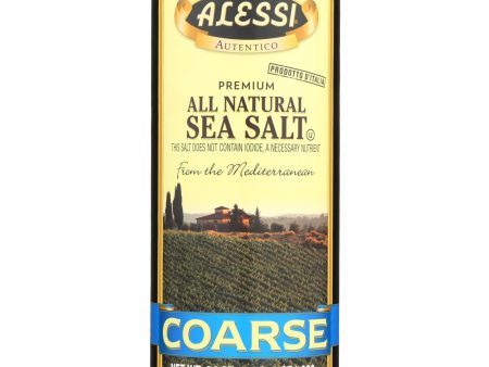 Alessi - Mediterranean Sea Salt - Coarse - Case Of 6 - 24 Oz. Sale