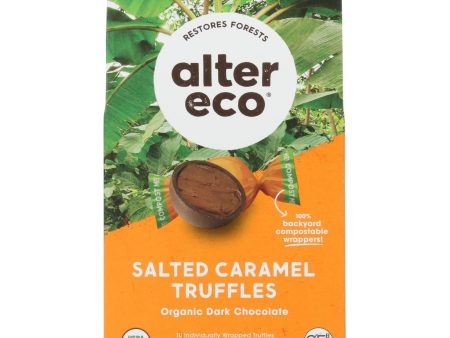 Alter Eco Americas Truffles - Salted Caramel - Case Of 8 - 4.2 Oz. Hot on Sale