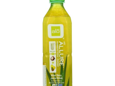 Alo Original Allure Aloe Vera Juice Drink - Mangosteen And Mango - Case Of 12 - 16.9 Fl Oz. Fashion