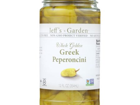 Jeff s Natural Jeff s Natural Greek Pepperoncini - Pepperoncini - Case Of 6 - 12 Oz. on Sale