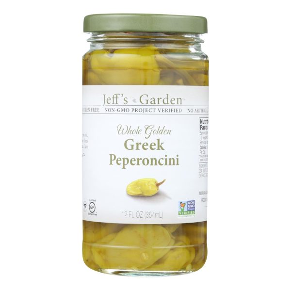 Jeff s Natural Jeff s Natural Greek Pepperoncini - Pepperoncini - Case Of 6 - 12 Oz. on Sale