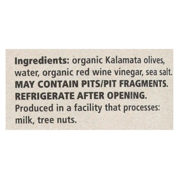 Divina - Organic Pitted Kalamata Olives - Case Of 6 - 6 Oz. Cheap