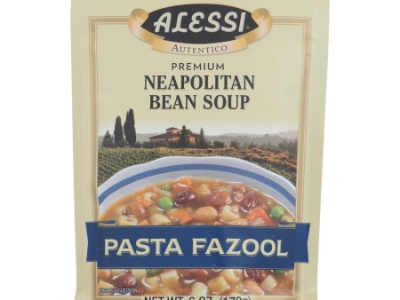 Alessi - Neapolitan Bean Soup - Pasta Fazool - Case Of 6 - 6 Oz. Sale