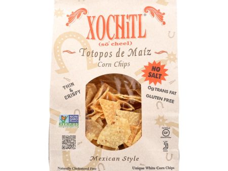 Xochitl Corn Chips - Unsalted - Case Of 9 - 16 Oz. Online