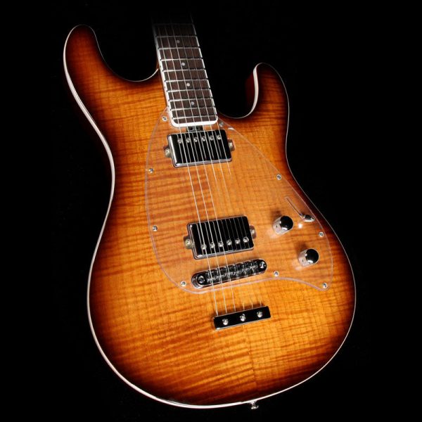 Ernie Ball Music Man Steve Morse Ball Family Reserve Caramel Burst Online now