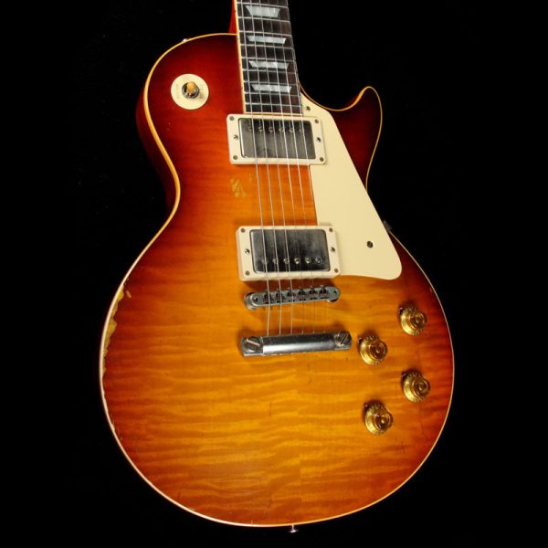 Gibson Custom Shop 1959 Les Paul Standard Brazilian Rosewood Fretboard Slow Ice Tea Fade 2017 Online Sale