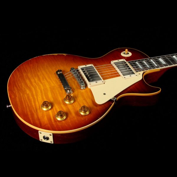 Gibson Custom Shop 1959 Les Paul Standard Brazilian Rosewood Fretboard Slow Ice Tea Fade 2017 Online Sale