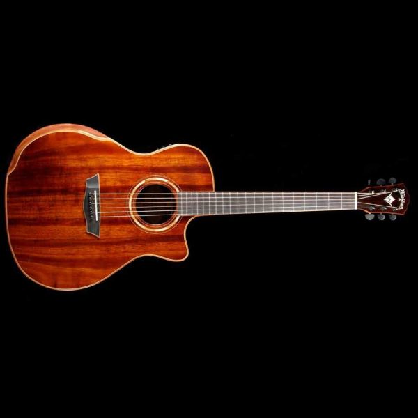 Washburn Comfort Series WCG55CE Koa Acoustic Fashion