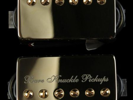 Bare Knuckle Cold Sweat Humbucker Pickup Set (Gold) Online Hot Sale