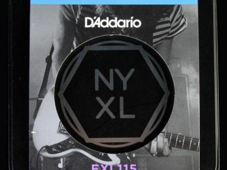 D Addario EXL115 Medium Electric Guitar Strings Four-Pack with Free NYXL Set and Tin Hot on Sale