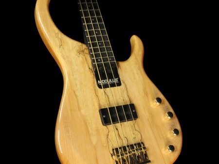 Used 1996 Modulus Quantum Sweet Spot Electric Bass Guitar Spalted Maple Online now