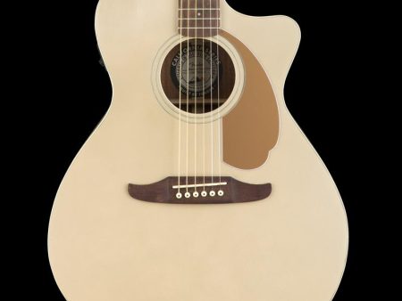 Fender California Series Newporter Player Acoustic Champagne Hot on Sale