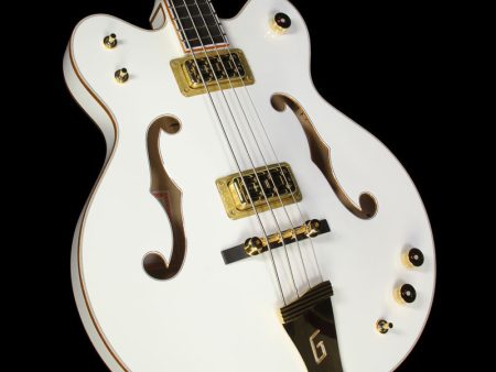 Used Gretsch G6136LSB White Falcon Electric Bass on Sale