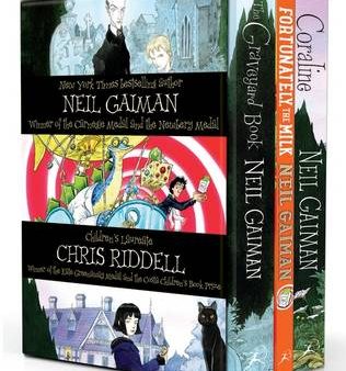 Neil Gaiman: Neil Gaiman & Chris Riddell Box Set [2015] Online Sale